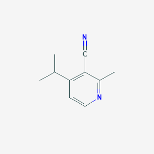 molecular formula C10H12N2 B2497851 4-异丙基-2-甲基烟酰胺 CAS No. 242474-49-3