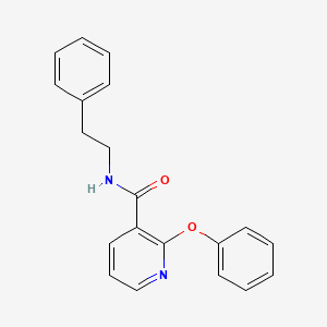 N-(2-Phenylethyl)(2-phenoxy(3-pyridyl))formamide