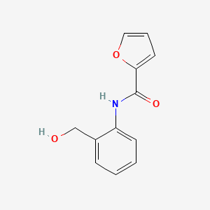 molecular formula C12H11NO3 B2497952 N-[2-(羟甲基)苯基]呋喃-2-甲酰胺 CAS No. 505052-86-8