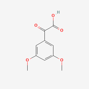 molecular formula C10H10O5 B2497957 (3,5-二甲氧基苯基)甘氨酸 CAS No. 878561-39-8