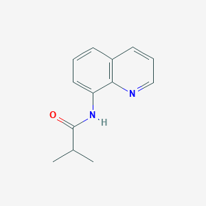 molecular formula C13H14N2O B249797 N-(8-Quinolinyl)isobutyramide 