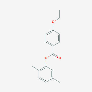 molecular formula C17H18O3 B249798 2,5-Dimethylphenyl 4-ethoxybenzoate 