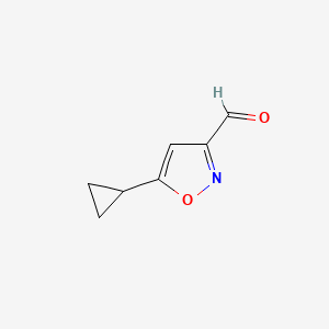 5-Cyclopropyl-1,2-oxazole-3-carbaldehyde