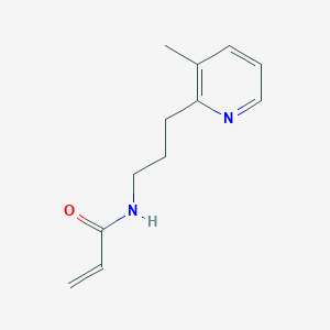 N-[3-(3-Methylpyridin-2-yl)propyl]prop-2-enamide