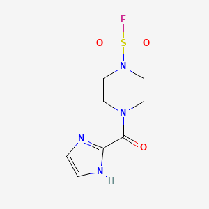 4-(1H-Imidazole-2-carbonyl)piperazine-1-sulfonyl fluoride