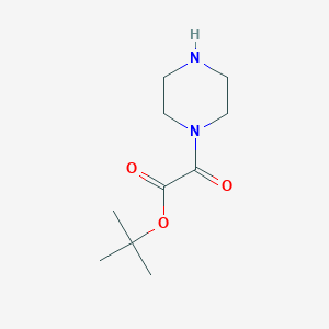 Tert-butyl 2-oxo-2-(piperazin-1-yl)acetate