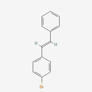 molecular formula C14H11Br B2498404 4-Bromostilbene CAS No. 13041-70-8; 4714-24-3
