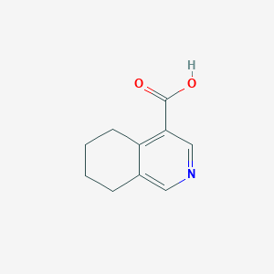 B2498443 5,6,7,8-Tetrahydroisoquinoline-4-carboxylic acid CAS No. 1019111-31-9