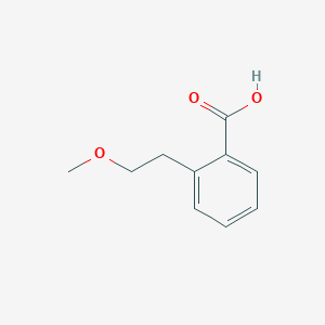 molecular formula C10H12O3 B2498455 2-(2-Methoxyethyl)benzoic acid CAS No. 855199-04-1