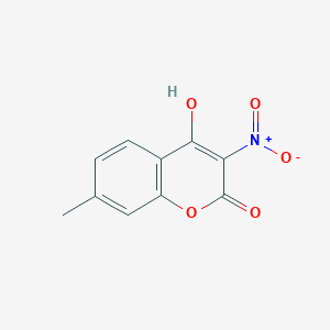4-Hydroxy-7-methyl-3-nitrocoumarin