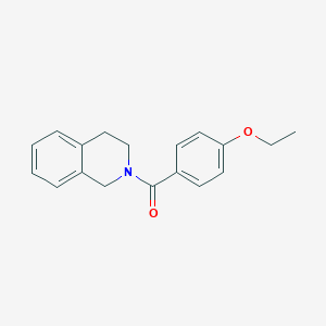 molecular formula C18H19NO2 B249856 3,4-dihydroisoquinolin-2(1H)-yl(4-ethoxyphenyl)methanone 