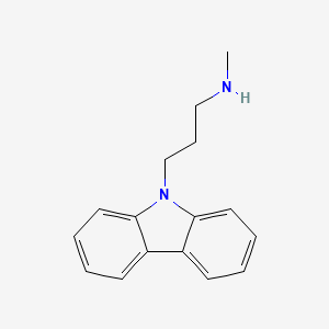 molecular formula C16H18N2 B2498625 [3-(9H-咔唑-9-基)丙基](甲基)胺 CAS No. 23690-09-7