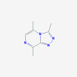 B024987 3,5,8-Trimethyl-[1,2,4]triazolo[4,3-a]pyrazine CAS No. 19848-79-4