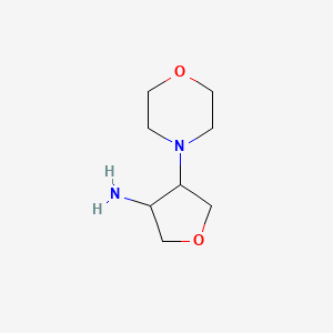 4-Morpholinotetrahydrofuran-3-amine