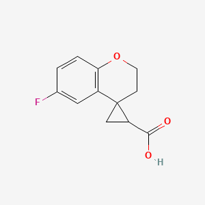 6-Fluorospiro[chromane-4,2'-cyclopropane]-1'-carboxylic acid