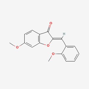 (Z)-6-methoxy-2-(2-methoxybenzylidene)benzofuran-3(2H)-one