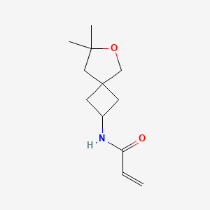 N-(7,7-Dimethyl-6-oxaspiro[3.4]octan-2-yl)prop-2-enamide