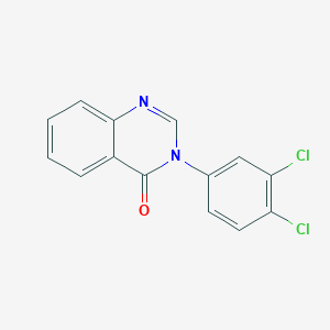 molecular formula C14H8Cl2N2O B249892 3-(3,4-Dichloro-phenyl)-3H-quinazolin-4-one 