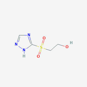 2-(1H-1,2,4-Triazol-5-ylsulfonyl)ethanol