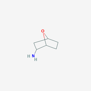molecular formula C6H11NO B2499104 7-Oxabicyclo[2.2.1]heptan-2-amine CAS No. 1314954-35-2
