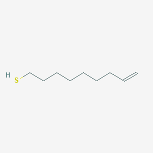 molecular formula C9H18S B2499115 Non-8-ene-1-thiol CAS No. 304435-87-8