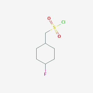 (4-Fluorocyclohexyl)methanesulfonyl chloride