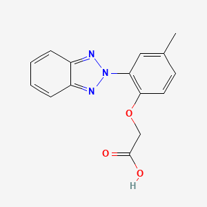 [2-(2H-1,2,3-Benzotriazol-2-yl)-4-methylphenoxy]-acetic acid