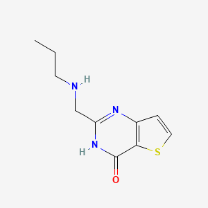 2-[(propylamino)methyl]thieno[3,2-d]pyrimidin-4(3H)-one