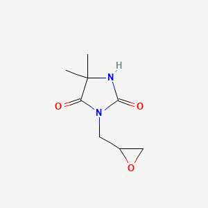 5,5-Dimethyl-3-(oxiran-2-ylmethyl)imidazolidine-2,4-dione