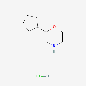 2-Cyclopentylmorpholine;hydrochloride