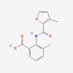 3-Methyl-2-(3-methylfuran-2-amido)benzoic acid