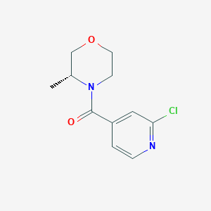 (3R)-4-(2-chloropyridine-4-carbonyl)-3-methylmorpholine