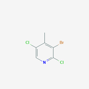 molecular formula C6H4BrCl2N B2499318 3-溴-2,5-二氯-4-甲基吡啶 CAS No. 1820683-17-7