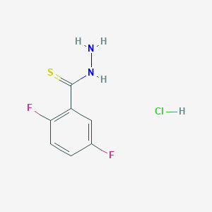 2,5-Difluorobenzothiohydrazide hydrochloride