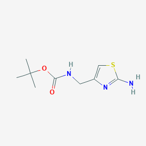 tert-Butyl ((2-aminothiazol-4-yl)methyl)carbamate