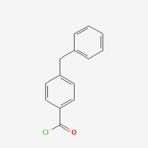molecular formula C14H11ClO B2499415 4-Benzylbenzoyl chloride CAS No. 22746-83-4
