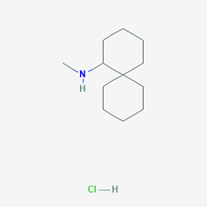 N-Methylspiro[5.5]undecan-5-amine;hydrochloride