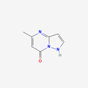 molecular formula C7H7N3O B2499428 5-Methylpyrazolo[1,5-A]pyrimidin-7-OL CAS No. 29274-35-9