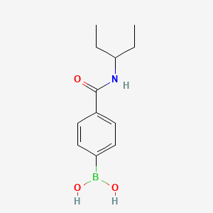(4-(Pentan-3-ylcarbamoyl)phenyl)boronic acid