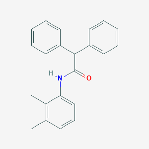molecular formula C22H21NO B249945 N-(2,3-dimethylphenyl)-2,2-diphenylacetamide 