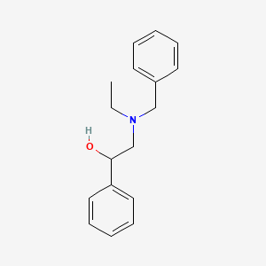molecular formula C17H21NO B2499494 2-[Benzyl(ethyl)amino]-1-phenylethan-1-ol CAS No. 902264-05-5