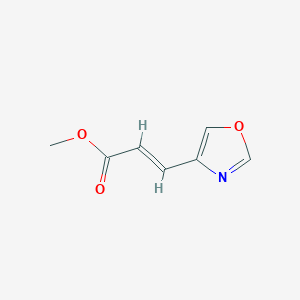 Methyl (E)-3-(1,3-oxazol-4-yl)prop-2-enoate