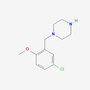 1-(5-Chloro-2-methoxybenzyl)piperazine