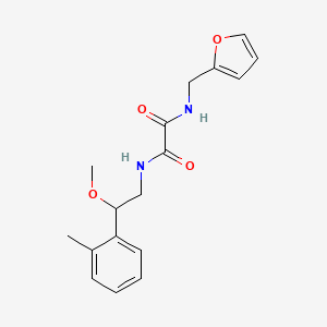 N1-(furan-2-ylmethyl)-N2-(2-methoxy-2-(o-tolyl)ethyl)oxalamide