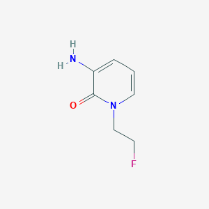 3-Amino-1-(2-fluoroethyl)pyridin-2-one