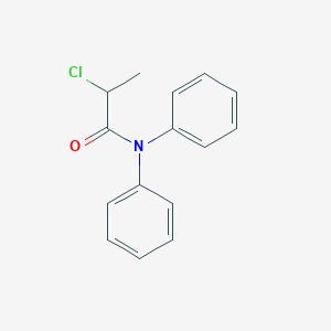 molecular formula C15H14ClNO B2499654 2-Chloro-N,N-diphenylpropanamide CAS No. 23210-21-1