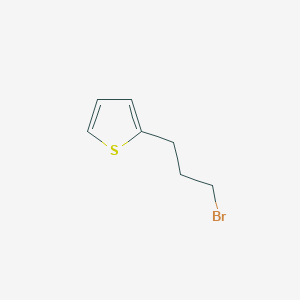 molecular formula C7H9BrS B2499719 2-(3-Bromopropyl)thiophene CAS No. 30134-51-1