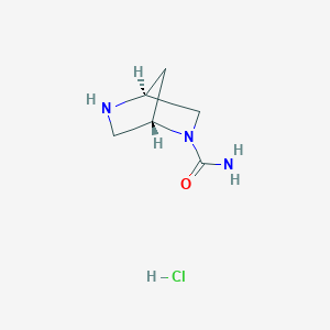 (1S,4S)-2,5-Diazabicyclo[2.2.1]heptane-2-carboxamide hydrochloride