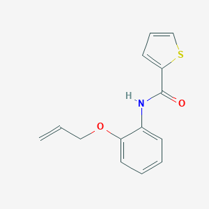 molecular formula C14H13NO2S B249973 N-[2-(allyloxy)phenyl]-2-thiophenecarboxamide 