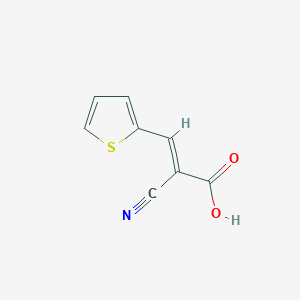 2-Cyano-3-(2-thienyl)acrylic acid